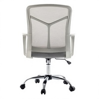 Chaise de bureau exécutive ergonomique moderne et abordable avec dossier inclinable, hauteur réglable et entièrement en tissu maillé pour le bureau à domicile