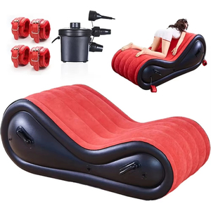Sillón Inflable Multifuncional Personalizado al por Mayor, Disponible en Stock, para Camping, Hotel, Hogar, Uso Diario, Accesorio de Relajación - Product Image 1