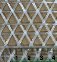 Tissu de renforcement hautement durable et résistant, filet en maille de filament Vinylon, 20 cm de large x 100 m de long, modèle P3, pour mur extérieur