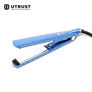 Digital Hair Straightener Pro Nano Titanium 1/4 inch Flat Iron LCD Display Titanium Plate Flat Iron