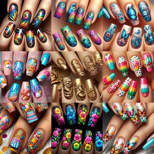 24-teiliges Set Luxus-Geschenkverpackungsbox für falsche Nägel Strass-Dekor französische falsche Nagelspitzen <span class=keywords><strong>Bling</strong></span> langer Sarg Ballett-Nägel zum aufdrücken - Product Image 6