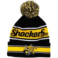 Bonnets d'hiver personnalisés avec logo brodé, bonnets en tricot avec pompon, bonnets à pompon