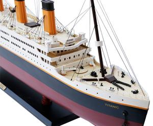 Maqueta de Madera del RMS Titanic, Modelo de Barco de Crucero Coleccionable, Decoración Marítima para Museo, Regalo del Día del Padre para Hombres, Adorno de Barco en Miniatura - Product Image 6