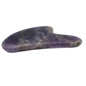 Taburetes de amatista natural Gua Sha, mejora Facial, belleza, cuerpo Universal, <span class=keywords><strong>piedra</strong></span> Gua Sha, canales de salud multifunción y Collat - Product Image 4
