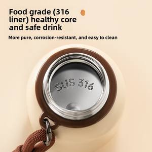 Termo Infantil con Diseño <span class=keywords><strong>de</strong></span> Dibujos Animados Xile, Taza con Boquilla para Niñas, Estudiantes, Acero Inoxidable, Portátil, <span class=keywords><strong>de</strong></span> Alta Calidad, para Uso Escolar - Product Image 4