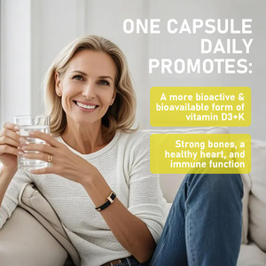 Best Selling Vitamin D3 K Softgels with Vitamin D Bone and Teeth Health High Potency Formula For Bone and Immune Health Softgels - Product Image 5