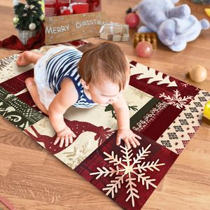 Giáng sinh hiện tại thảm sàn mềm 3D kỹ thuật số in Thảm chơi Mat Thảm chùi chân khu vực thảm cho phòng khách - Product Image 4