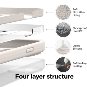 สำหรับ <span class=keywords><strong>iPhone</strong></span> <span class=keywords><strong>14</strong></span>กรณีซิลิโคนเหลวกรณีซิลิโคนเจลยางกันกระแทกปกกรณี - Product Image 4