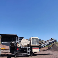 Concasseur à cône monté sur chenilles YMH20S |   Centrale à agrégats portable 225 t/h avec protection hydraulique