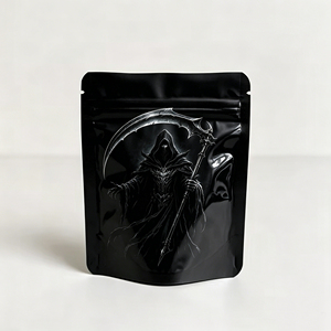 Factory Direct Sales: 3.5g Upright Resealable Polyester Film Food Storage <b>Bags</b> with Unique Patterns - Product Image 2