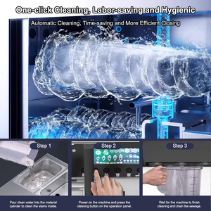 Commercial Vertical <b>Ice</b> Cream <b>Machine</b> Small For Soft Serve Yogurt Gelato Frozen Dessert Countertop Stainless Steel - Product Image 6