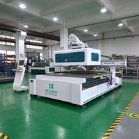 Routeur CNC multifonctionnel 5 axes M-Shine 2130 pour le travail du bois, machine de découpe CNC