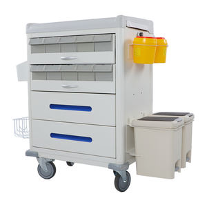 Troli <span class=keywords><strong>Defibrillator</strong></span> Medis Darurat Rumah Sakit HOCHEY, Troli Kecelakaan, Troli Obat untuk Penggunaan Rumah Sakit, Troli Utilitas - Product Image 4