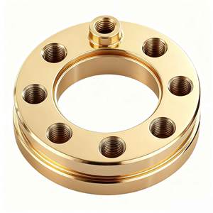 Pièces d'usinage CNC en métal avancé Acier inoxydable de haute qualité Aluminium Laiton Cuivre-Services d'usinage personnalisés avancés - Product Image 4