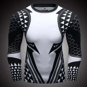 เสื้อยืดรัดรูปแขนยาวพิมพ์ลาย3D ซูเปอร์ฮีโร่โคดี้ lundin ฤดูร้อน - Product Image 4