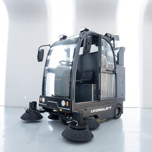 Road <b>Floor</b> Sweeper and Washing in One Ride-on <b>Floor</b> Sweeper <b>Cleaning</b> Machine - Product Image 3