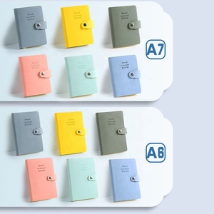 Tùy chỉnh lưới <span class=keywords><strong>Mini</strong></span> PU da máy tính xách tay Nhật Ký Nhà sản xuất kim loại khóa Tạp Chí - Product Image 1