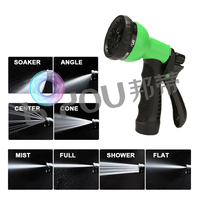 Pistolet à 8 modes de pulvérisation pour arroser les plantes, laver les voitures et les animaux domestiques, nettoyer les sols.