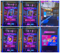 Máquina de Juego Arcade de Disparos para 2 Jugadores con Pantalla de 75 Pulgadas, Simulador de Pistola Doble Operado con Monedas, Certificación CE y Luces LED