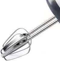 Batteur Électrique Portable 7 Vitesses pour Cuisine et Pâtisserie, Fouet Mélangeur, Bol Mélangeur, Crochet Pétrisseur pour Pâte et Aliments