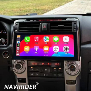 12.3 navidrider Android 13 per Toyota 4 Runner 4 Runner 2009-2019 auto navigatore GPS HeadUnit lettore multimediale Aircon nastro Radio - Product Image 1