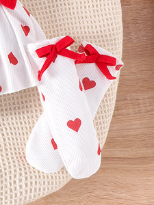Nuovi Completi Abbigliamento <span class=keywords><strong>Neonata</strong></span> 2025 con Fascia con Fiocchi Love Tutine Neonato <span class=keywords><strong>Vestiti</strong></span> per Bambina <span class=keywords><strong>0</strong></span>-3 <span class=keywords><strong>Mesi</strong></span> - Product Image 3