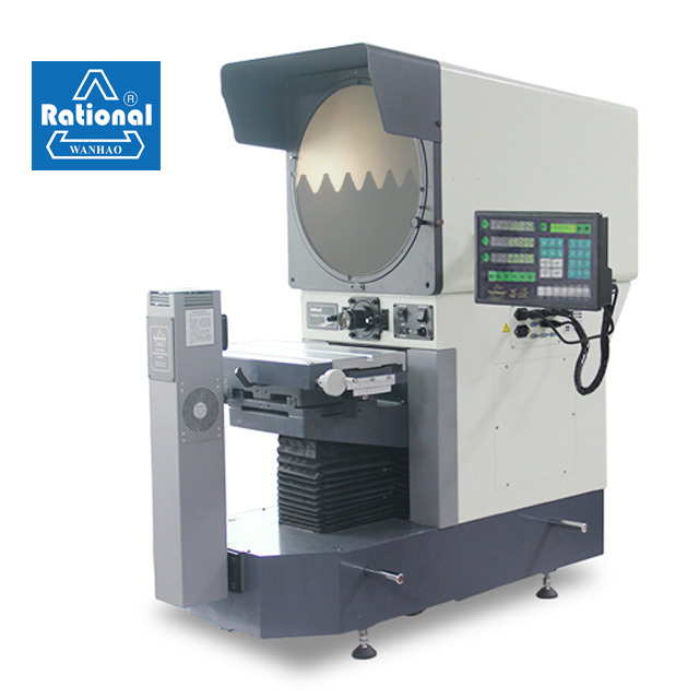 Horizontal Optical Comparator Measuring Wire Cable Profile Projector Machine Price