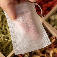 Sac à cordon en PP non tissé pour usage domestique, stockage de boissons, épicerie, épices et thé aux fleurs