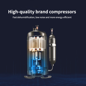 इनडोर पूल के लिए इनवर्टर स्विमिंग पूल डीह्यूमिडिफायर कूलिंग एयर आर 410 ए के लिए मांग-आधारित ऊर्जा आपूर्ति और अल्ट्रा कम शोर - Product Image 5