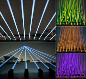 Projecteur de scène mobile Sharpy 650W étanche IP66 avec contrôle DMX512, construction en alliage d'aluminium pour concerts en plein air et utilisation DJ - Product Image 4