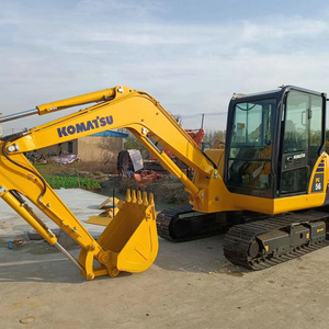 Excavateur d'occasion PC56 KOMATSU de 5 tonnes à bas prix, conforme PC56 EPA & CE en stock Offre Spéciale, état neuf d'origine - Product Image 1