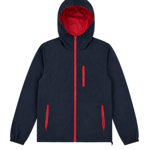 Veste de pluie imperméable personnalisée, légère, à capuche, coupe-vent, pour la randonnée, le camping, le cyclisme, les sports de plein air, manteau contre les intempéries - Product Image 1