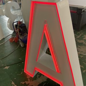 Custom 3ft 4ft LED luce al Neon con lettere di applicazione per interni in metallo grande grande, in acciaio inox 3D, segno di scritta - Product Image 6