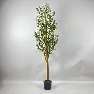 ต้นมะกอกพลาสติกยี่ห้อ <span class=keywords><strong>ZE</strong></span> ขายส่ง ทนทาน ปรับแต่งขนาดได้ เหมาะสำหรับตกแต่งบ้าน สำนักงาน ทั้งภายในและภายนอกอาคาร - Product Image 6