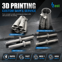 Pièces d'impression 3D en métal personnalisées, service de prototypage rapide OEM, composants industriels de haute précision