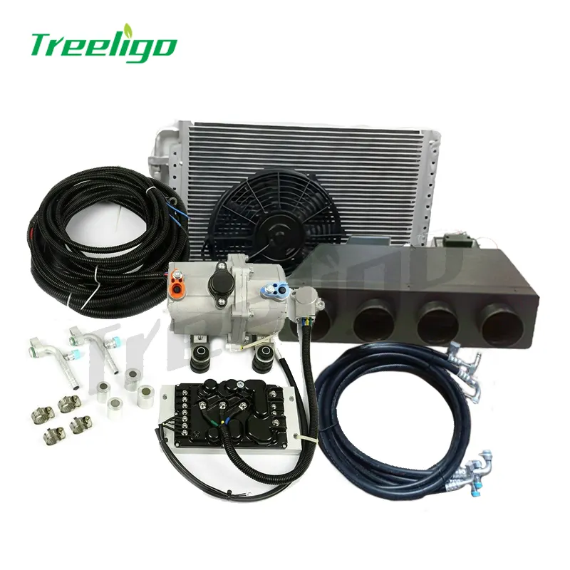 Universele Verwarming Koelsysteem Onder Dash Verdamper Compressor Kit Beu-404-0000 Auto A/C Air Conditioner 12V