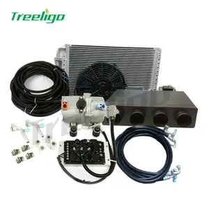 Universal Heating Cooling System Under Dash Evaporator Compressor Kit BEU- 404-0000 Car A/c Air Conditioner 12v