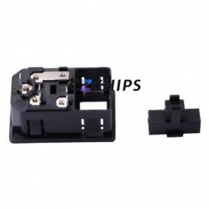 S-03F-12S-4-2.0 AC Power Connector Connector IEC 320-C14 1 3 Panel Mount - Product Image 2