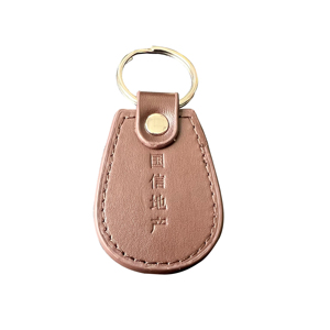 พวงกุญแจหนัง RFID ปรับแต่งได้ 13.56Mhz บัตร RFID 125KHZ เขียนซ้ำได้ T5577 บัตรควบคุมการเข้าถึงแบบคัดลอกได้ พวงกุญแจ RFID NFC Google - Product Image 5