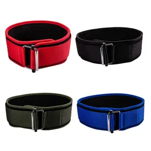 PAIDES Gym Specific Metal Buckle Quick Locking Weight Lifting Belt Powerlifting Cross Training Sports Neoprene Lifting Belt