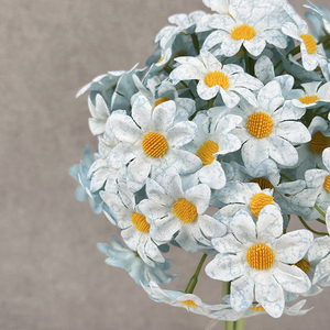 QYYM-763 Vendita Diretta all'Ingrosso Mazzo di Crisantemi Artificiali in Seta - Product Image 6