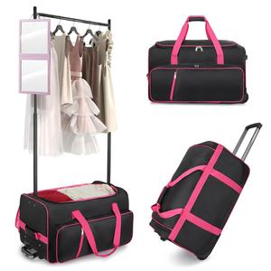 Bolsa de Viaje de Poliéster Impermeable de Gran Capacidad, Personalizada de Fábrica, con Cierre, para Ropa, de Lujo, con Ruedas - Product Image 1