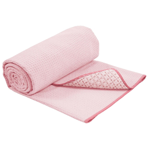 Wholesale Soft Absorbent <strong>Pink</strong> Microfiber Gym <strong>Towel</strong> Custom Quick Dry High Quality Hot Yoga Mat <strong>Towel</strong> with Silicone Non-Slip Grip - Product Image 1