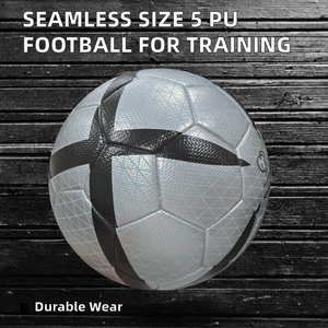 Thermal Bonding Lightweight Durable Team Sports PU Material <b>Soccer</b> Ball Size 5 Seamless Indoor/Outdoor Use - Product Image 2
