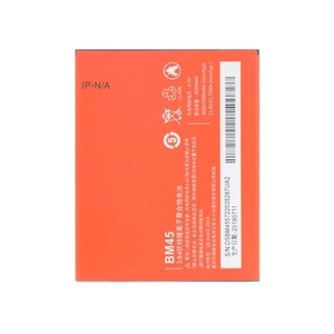 Batterie Xiaomi BM45 3060mAh pour téléphone reconditionné, vente en gros Redmi Note 2 CE RoHS, qualité A en vrac - Product Image 1