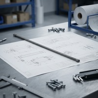 Heidenhain Nouveau Original LB 302C 3440 ID 1347273-02 Kit de pièces de ruban d'échelle pour encodeur linéaire incrémental, matériel de capteur et accessoires