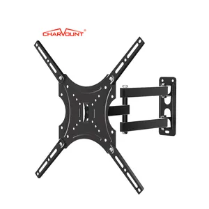 Charmount VESA 400x400 Extension Arm TV Mount For 26-55" LCD LED TV Full Motion Tilt Swivel Television Wall Bracket