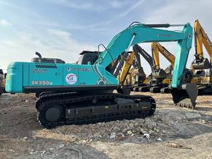 Kobelco sk350 35ton <span class=keywords><strong>excavator</strong></span> bekas 100% mesin konstruksi medium asli Jepang kondisi baik harga murah - Product Image 3