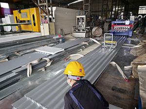 الزنك الأبيض المغلفة صفر منتظم سبانغل الساخنة انخفض المموج - Product Image 4