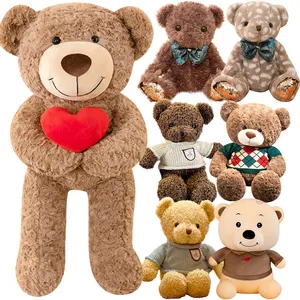 Wholesale Plush Teddy Bears Unbranded Baby Plushie Figure Plush Toys Kawaii Super Soft Kids Stuffed Animal Teddy Bears